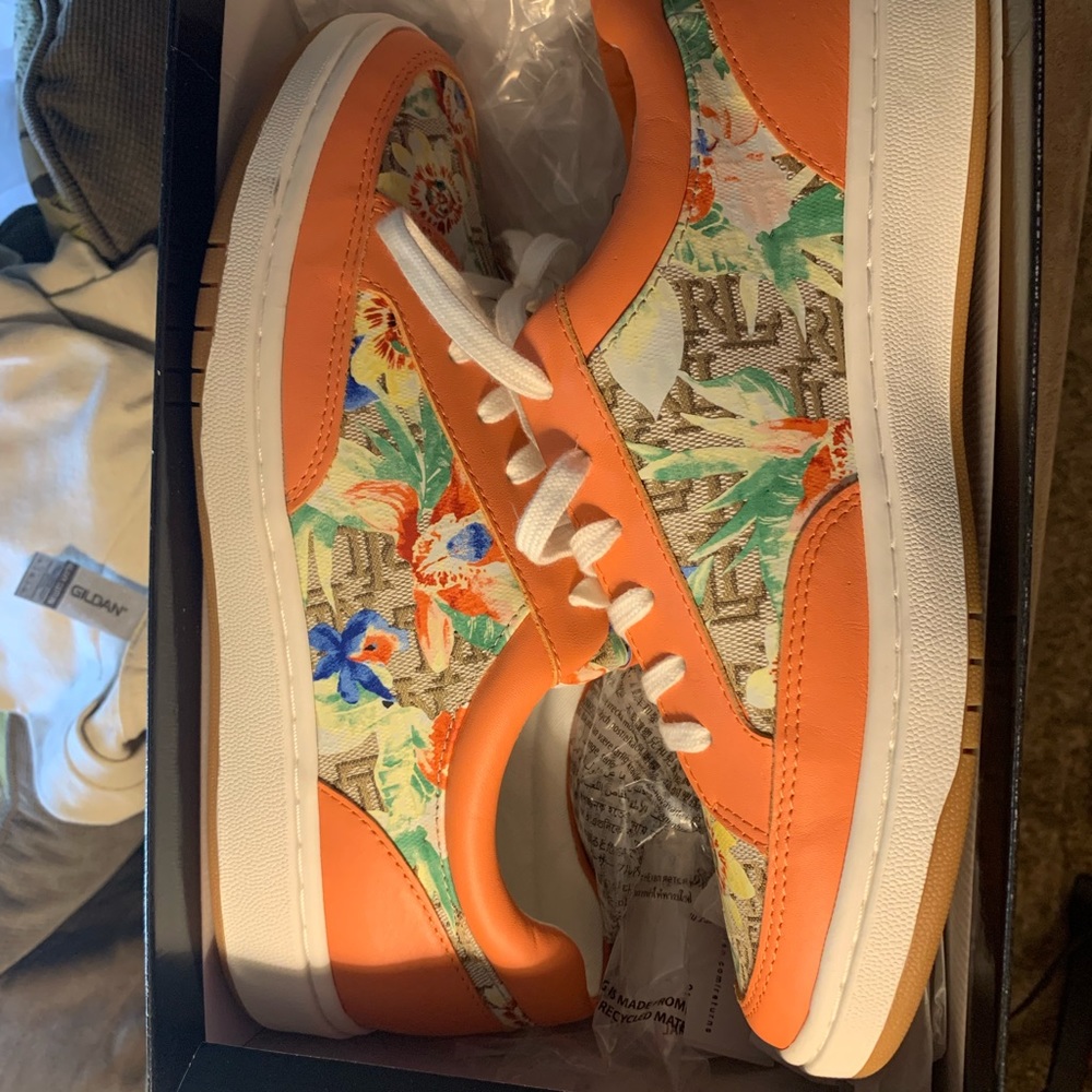 Brand new never worn Ralph Lauren casual sneakers - Picture 2 of 3